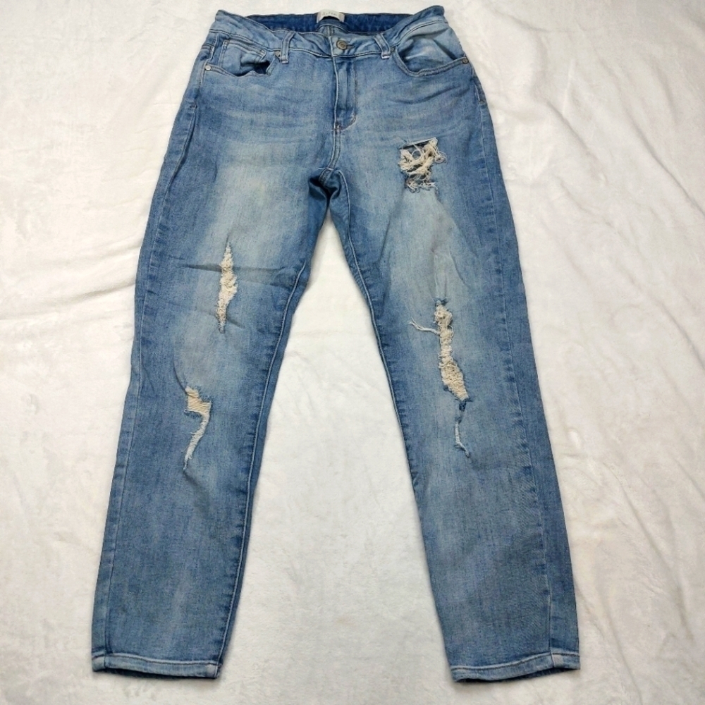 ALTARD STATE WOMEN'S LIGHT WASH DISTRESSED JEANS SIZE 28